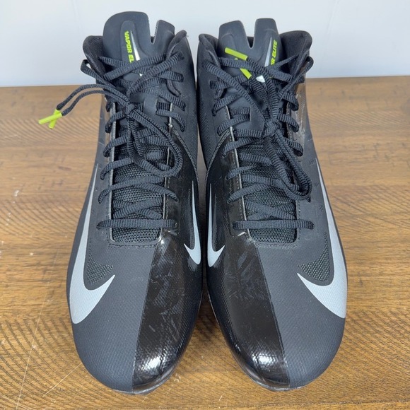 Nike Football Cleats Mens 14.5 Black Vapor Carbon Elite Talon Hyperfuse Athletic main image 6